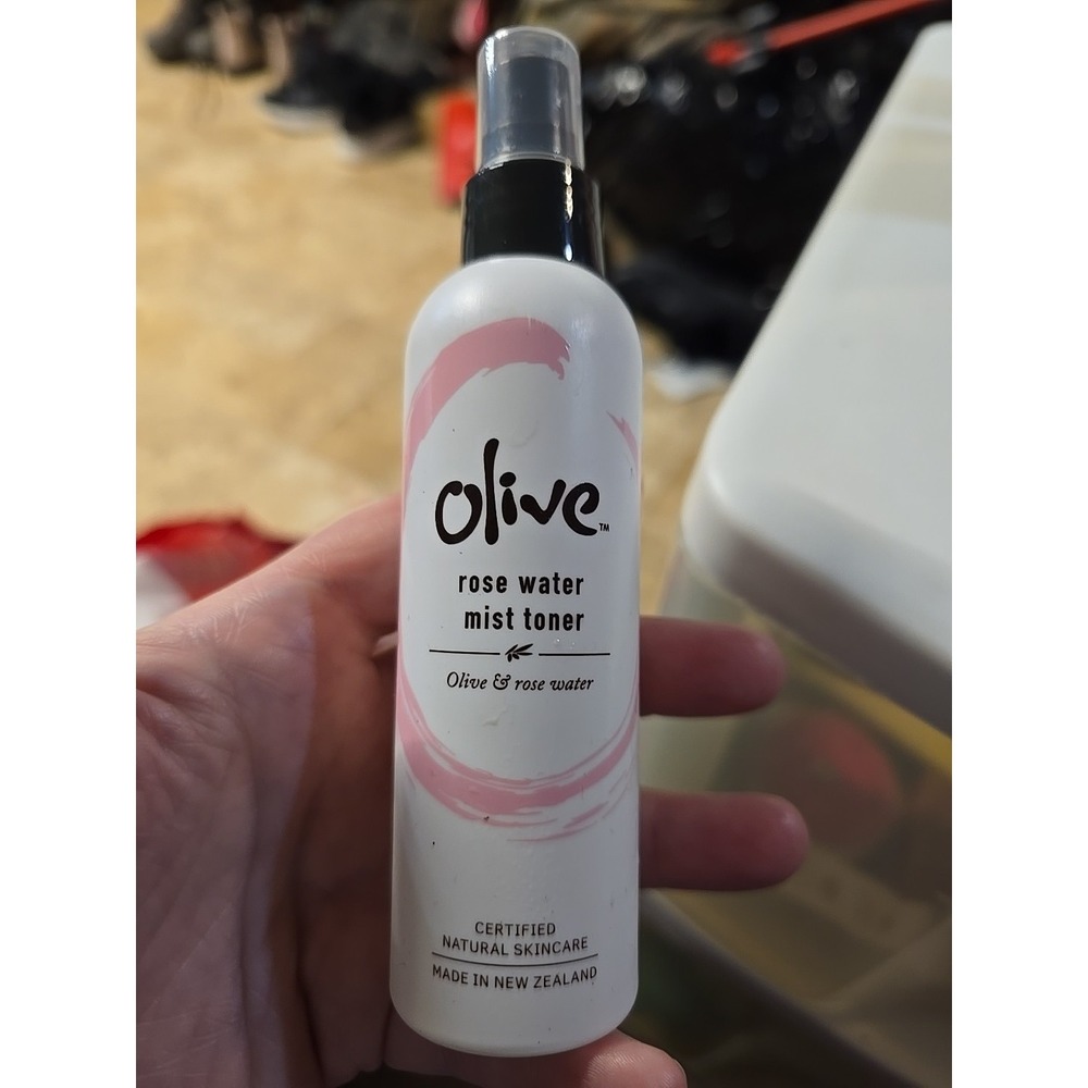 Olive Rose Water Mist Toner 3.38 Fl Oz Certified Natural Skincare New Zealand